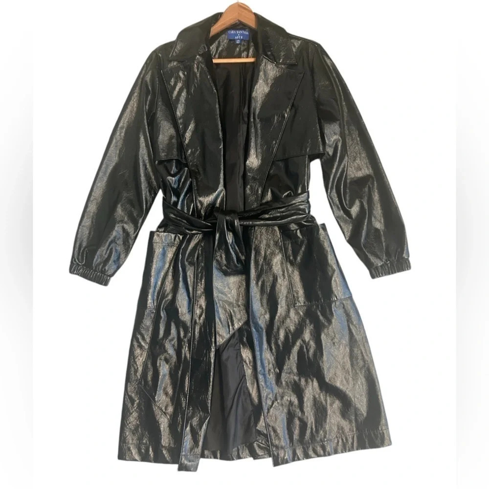 Cara Santana X Apt. 9 collab wet trench coat size S/M excellent condition